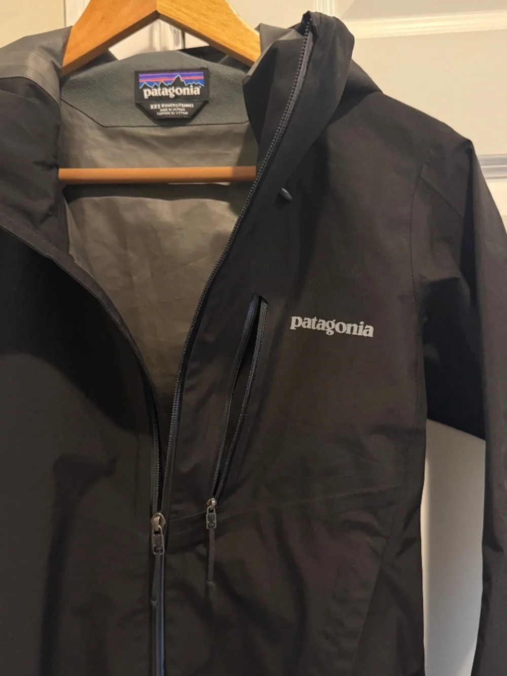 Patagonia Torrentshell 3L Rain Jacket – Black | Women’s XXS - Picture 6 of 7